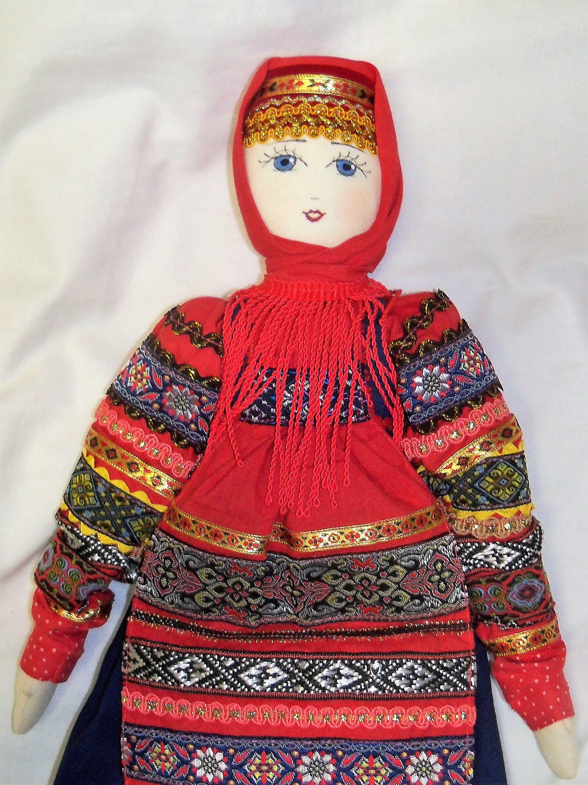Sale 18 inch Traditional Russian Cloth Doll with Straw shoes Etsy