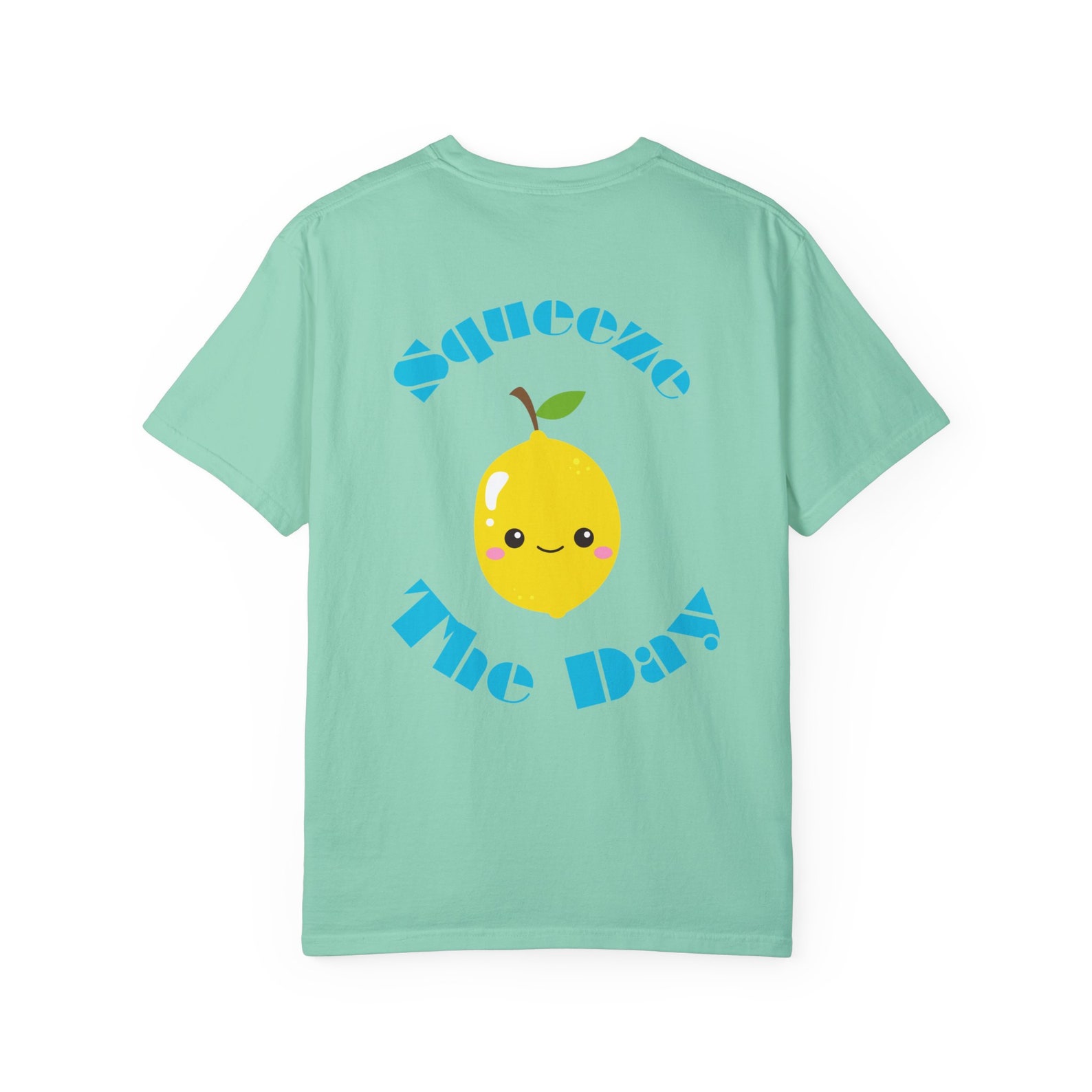 thumbnail image 2 of Women's Squeeze The Day T-Shirt - Funny Lemons Citrus Motivational Graphic Tee 2 of 12
