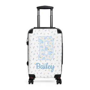 Customizable SuitcasePersonalized Travel Luggage, Cute Suitcases for Kids Youth Fun Travel Accessories, Unique Suitcase Gift, Custom Luggage