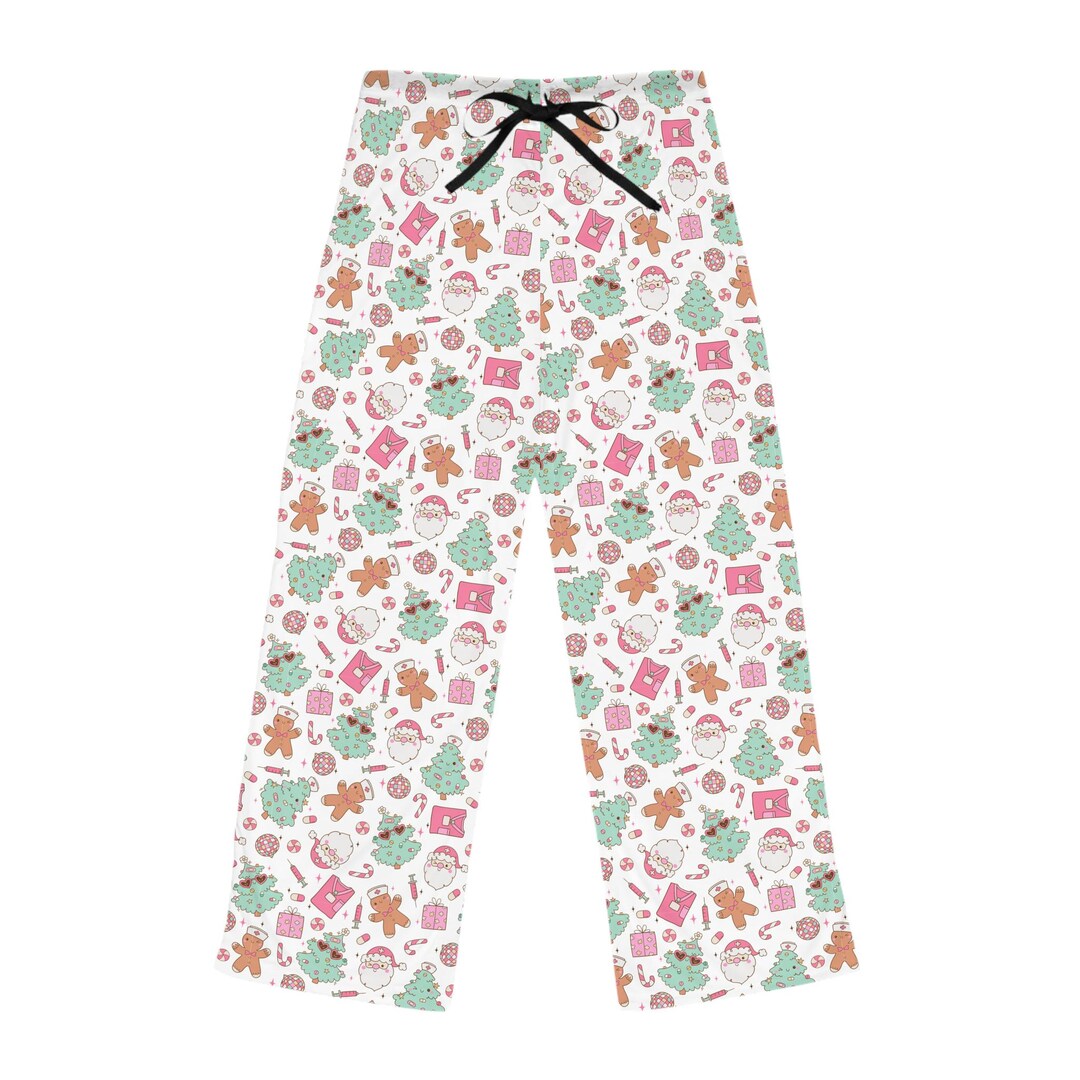 Women's Gingerbread Pajama Pants - Two Toned Cozy Comfort