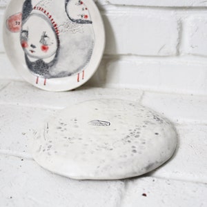 Collectable Ceramic Plate by Artist Cromeola Fanny image 4