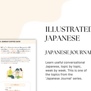 Japanese Journal, Japanese speaking, Japanese learning worksheet, Japanese study sheet, basic Japanese, useful Japanese, Japanese PDF