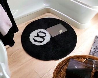 STUSSY 8 Ball Rug - Unique Indoor Home Decoration for Bedroom