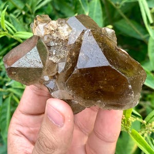 Natural  Smoky Quartz Spceimen  Quartz Crystal from Baluchistan Pakistan / 199 grams
