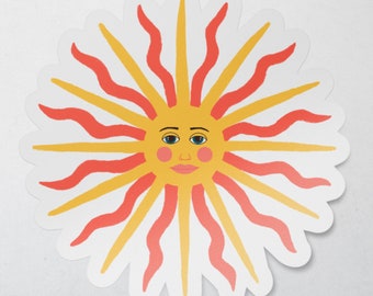 Sun Matte Vinyl Waterproof Sticker