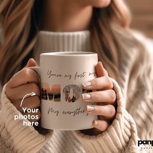 You Are The First the Last My Everything mug, Barry White mug, Quote Mug, Custom photos mug, Personalized photos mug, Mug with photos imagen 1