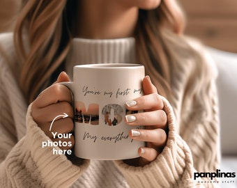 Mom's Custom Mug - Personalized Ceramic Cup - Mother's Day Gift Idea