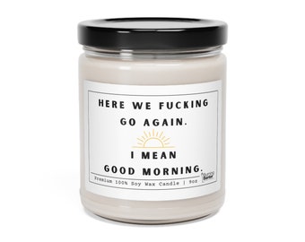 Good Morning Scented Soy Candle, 9oz