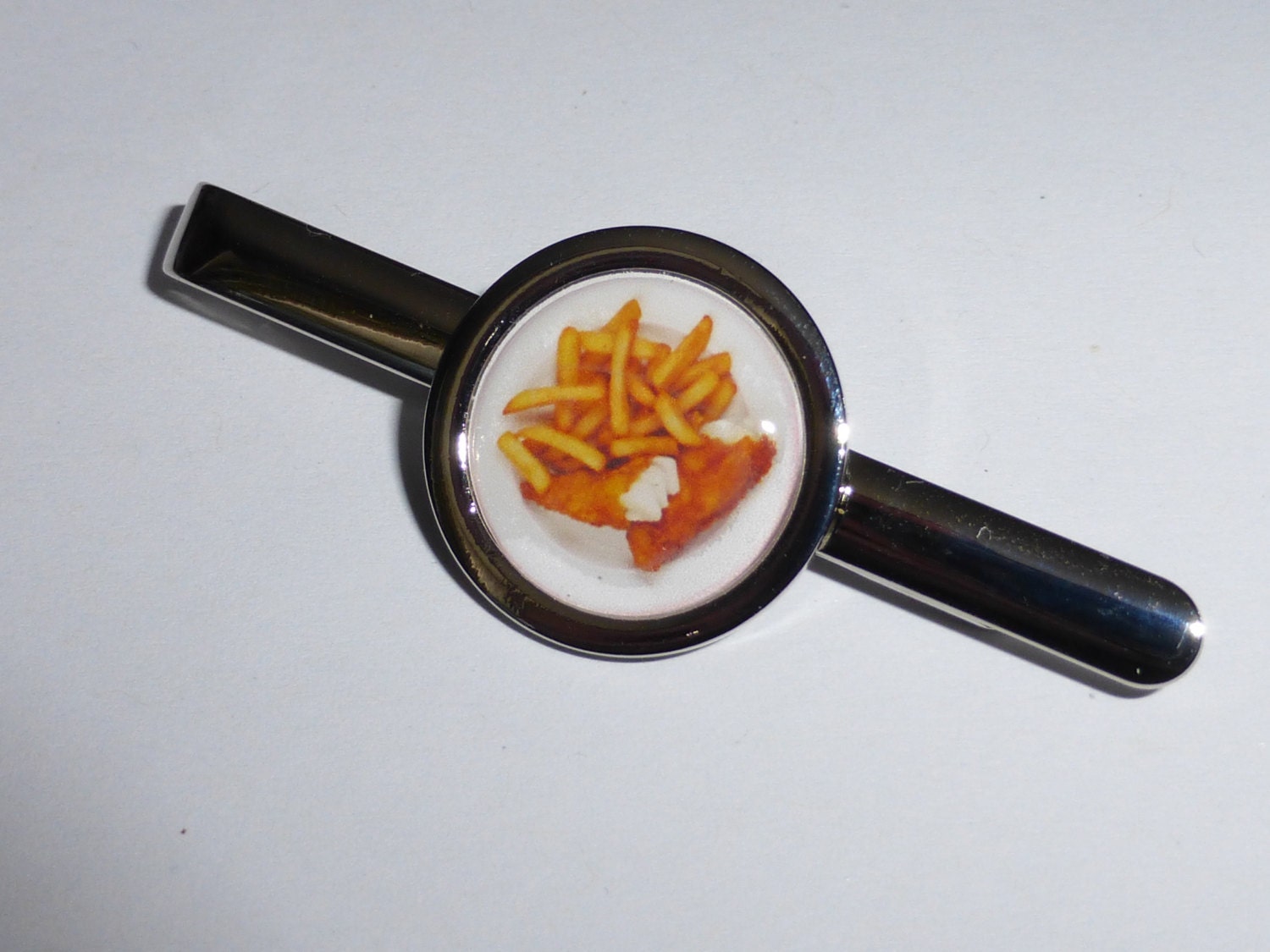 Image of Fish & Chips Tie Clip