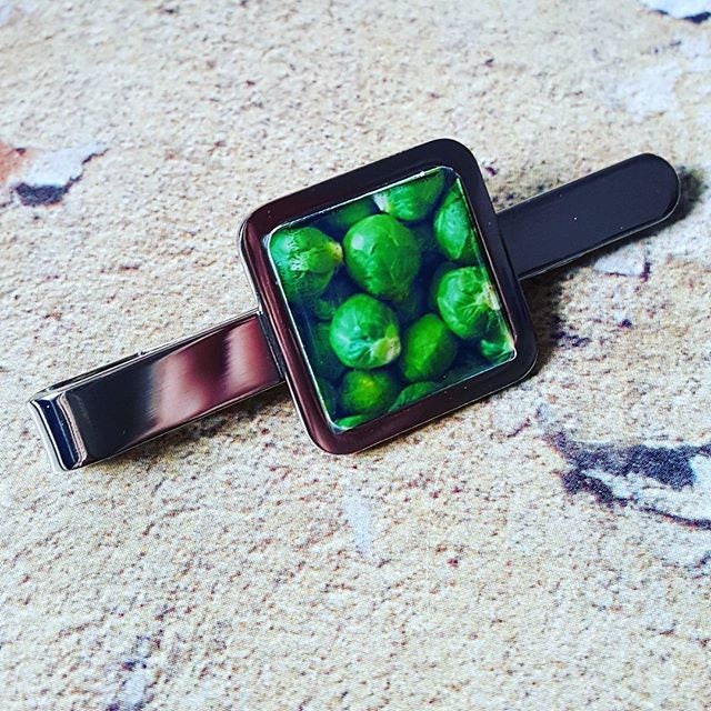 Image of Full Of Goodness...... Brussells Sprouts Tie Clip