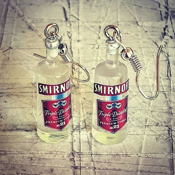 Vodka earrings!