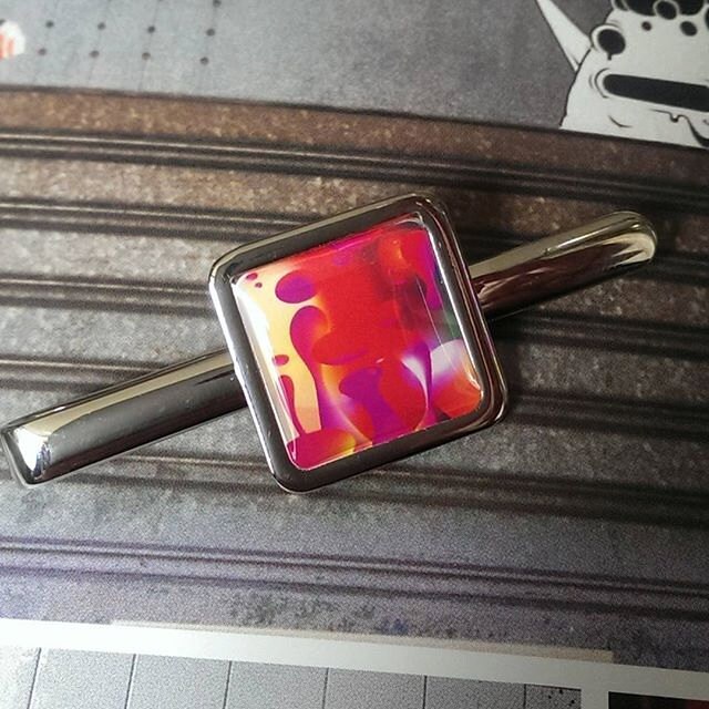 Image of Groovy Baby.... Lava Lamp Tie Clip