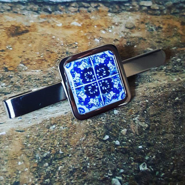 Image of Lisbon Tile Tie Clip