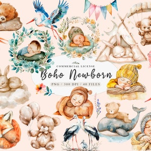 Nouveau-né png, clipart nouveau-né Boho, boho nouveau-né, sexe révéler png, bébés animaux endormis, clipart montgolfière, utilisation commerciale gratuite