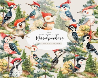 Downy woodpecker clipart, Cute woodpecker png, Woodpecker nursery clipart, Woodpecker bird graphic, Bird png, woodpecker cut file