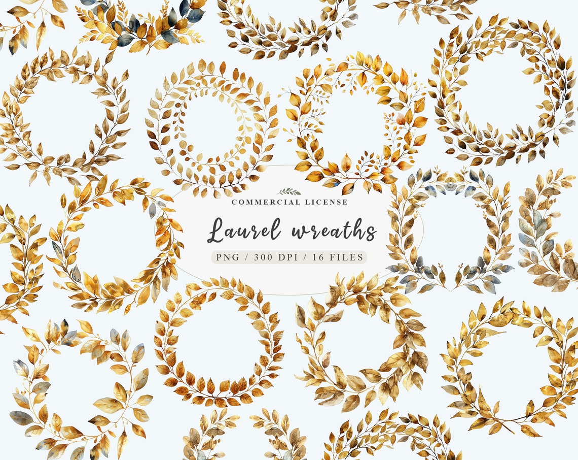 Laurel Wreath, Gold Leaves Png , Laurel Wreath Png, Laurel Leaves ...