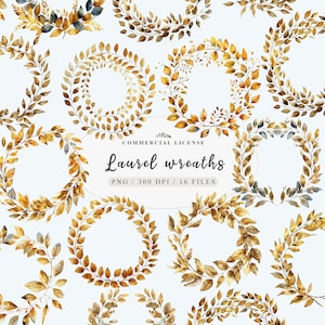 Coroa de louros, Folhas de ouro png, Coroa de louros png, Folhas de louros, Coroa de casamento png, Folhas de louro clipart, Uso comercial gratuito