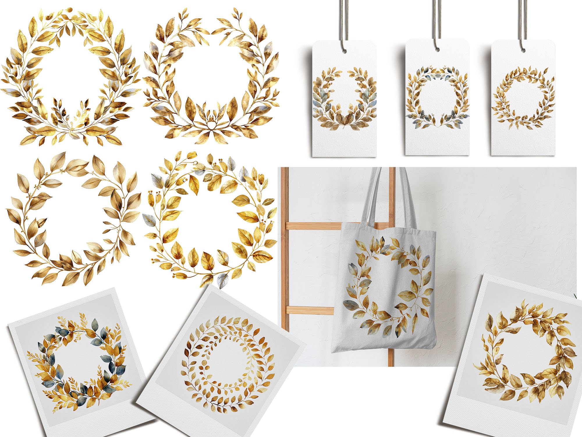 Laurel Wreath, Gold Leaves Png , Laurel Wreath Png, Laurel Leaves ...