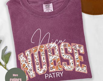 NICU Nurse Comfort Colors® Shirt, Retro Neonatal Intensivstation T-Shirt, Perfektes Krankenschwester Geschenk & Neugeborenen Krankenschwester T-Shirt