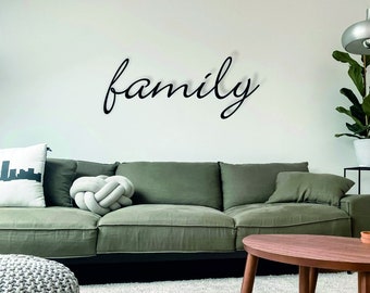 Family | Wall art | 3D | Wall decoration | Art | Bedroom | Livingroom | Kitchen