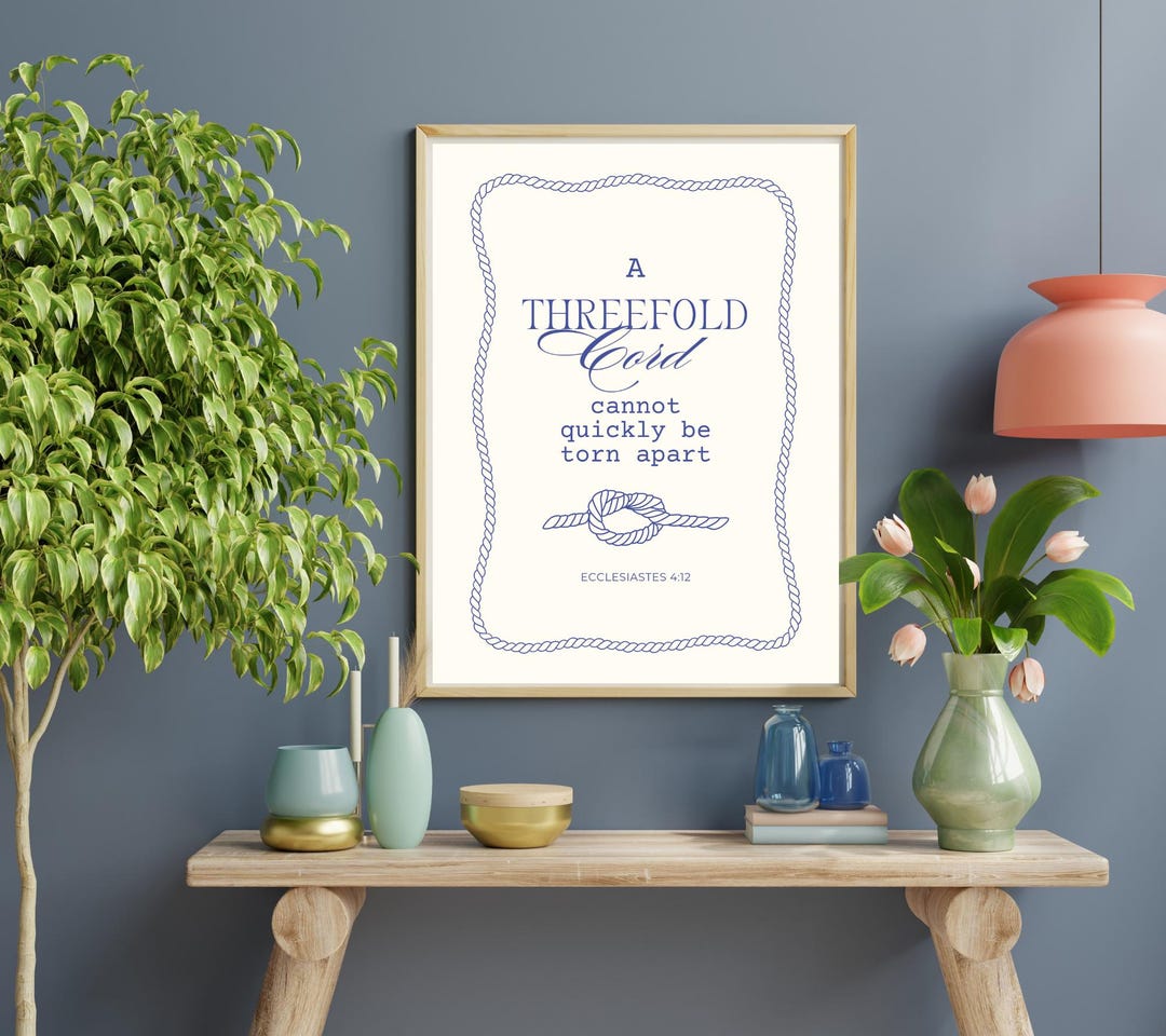 Ecclesiastes 412 Printable Wall Art Jw Christian Scripture Print “a 