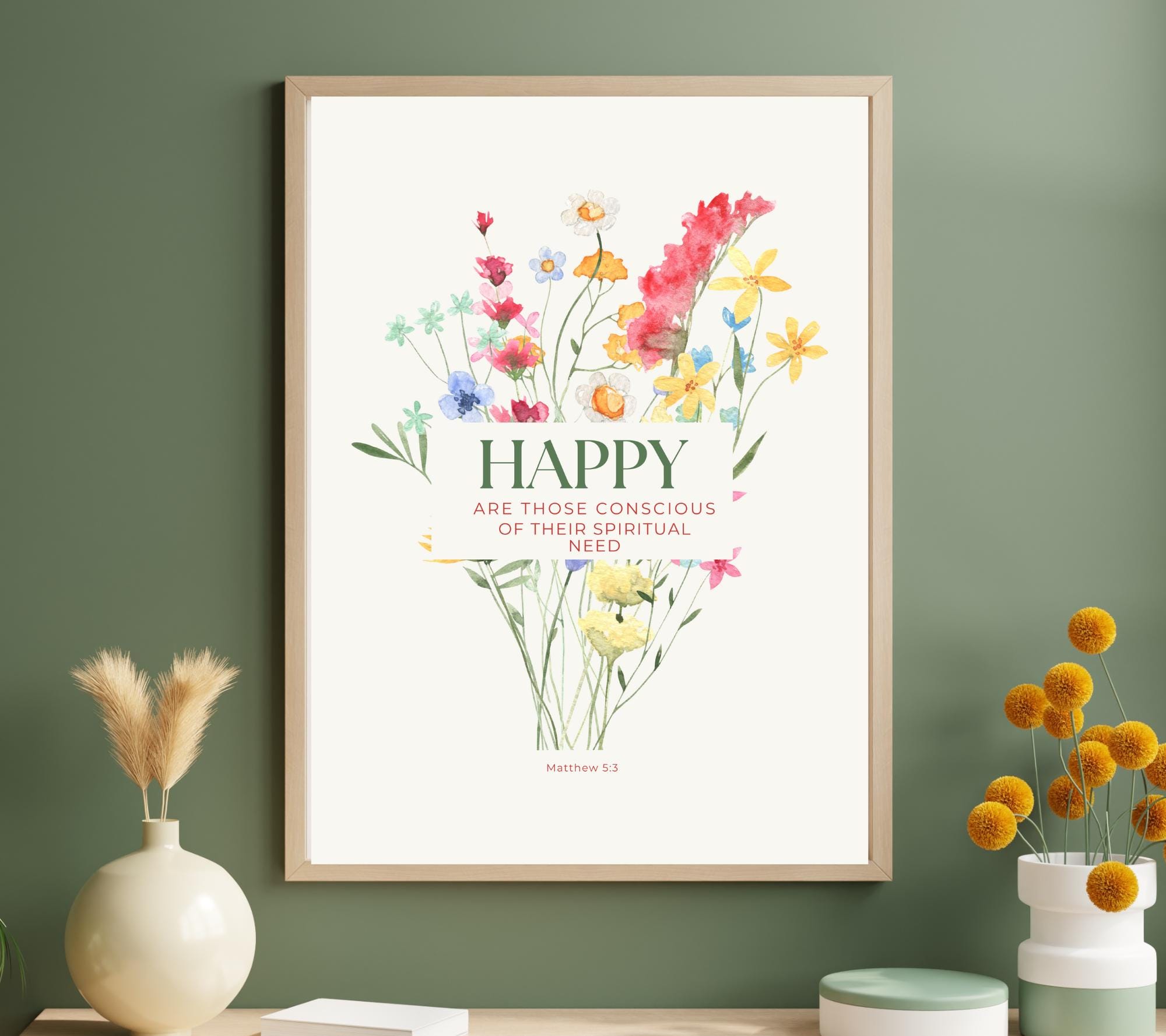 2026 JW Year Text Matthew 5:3 Happy Are Those Conscious of Their ...