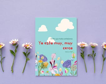 Tarjeta Digital de Animo JW – Ya Esta Muy Muy Cerca – Hebreos 6:18,19 – Descarga Instantánea