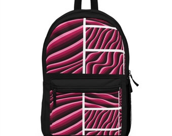 Pink waves Backpack