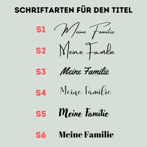 Beispiele für Schrift