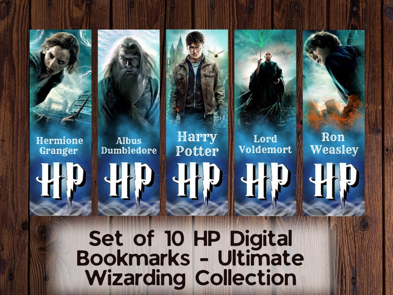 Hp Bookmarks Printable