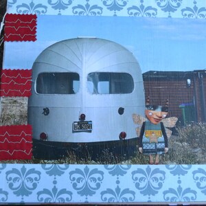 Handmade Junk Journal: Mixed Media Altered Book, Scrapbook Pages