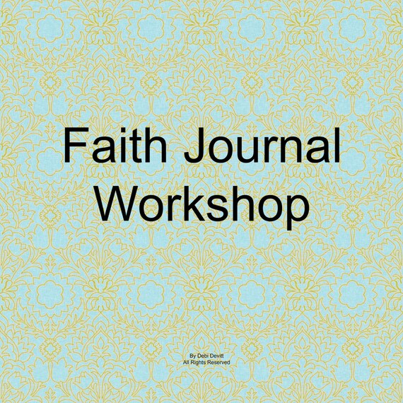 Printable Journal Faithbooking Journal Workshop And 40 Etsy
