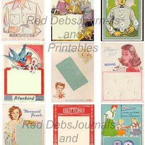 May include: A collage of vintage advertisements for pearl buttons. The ads feature images of people wearing shirts and dresses, as well as close-ups of the buttons themselves. The text on the ads includes phrases like "Genuine Pearl Buttons", "Sport Shirt Buttons", and "Ocean Pearl Shirt Buttons".