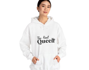 The Real Queen - Unisex Heavy Blend™ Hooded Sweatshirt
