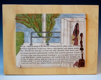 African Library Story Tile