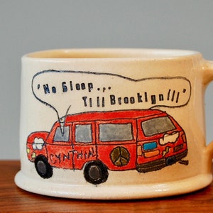 No Sleep Till Brooklyn Mug (Red)