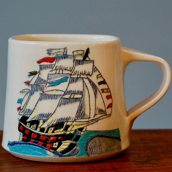 Pirate Ship Mug