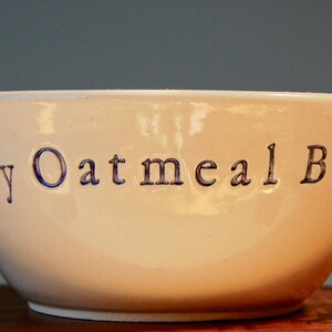 My Oatmeal Bowl