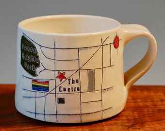The Castro - San Francisco Map Mug