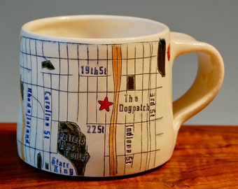 The Dogpatch - San Francisco Map Mug