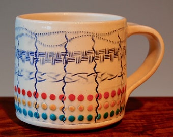 Textured Dots Mug