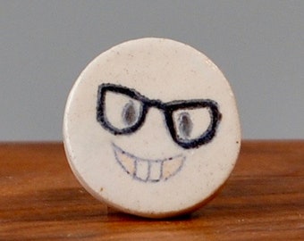 Nerd/Glasses Emoji Magnet