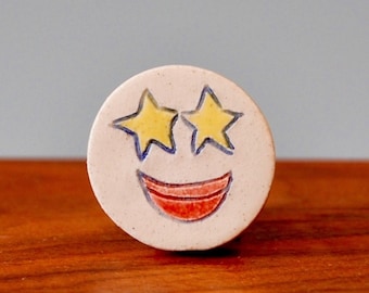 Starstruck Emoji Magnet