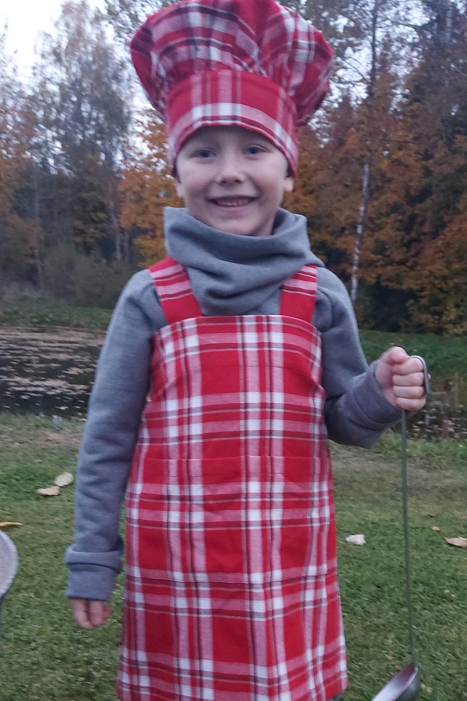 Kids Chef Hat Sewing Pattern PDF Easy DIY Tutorial for Beginners