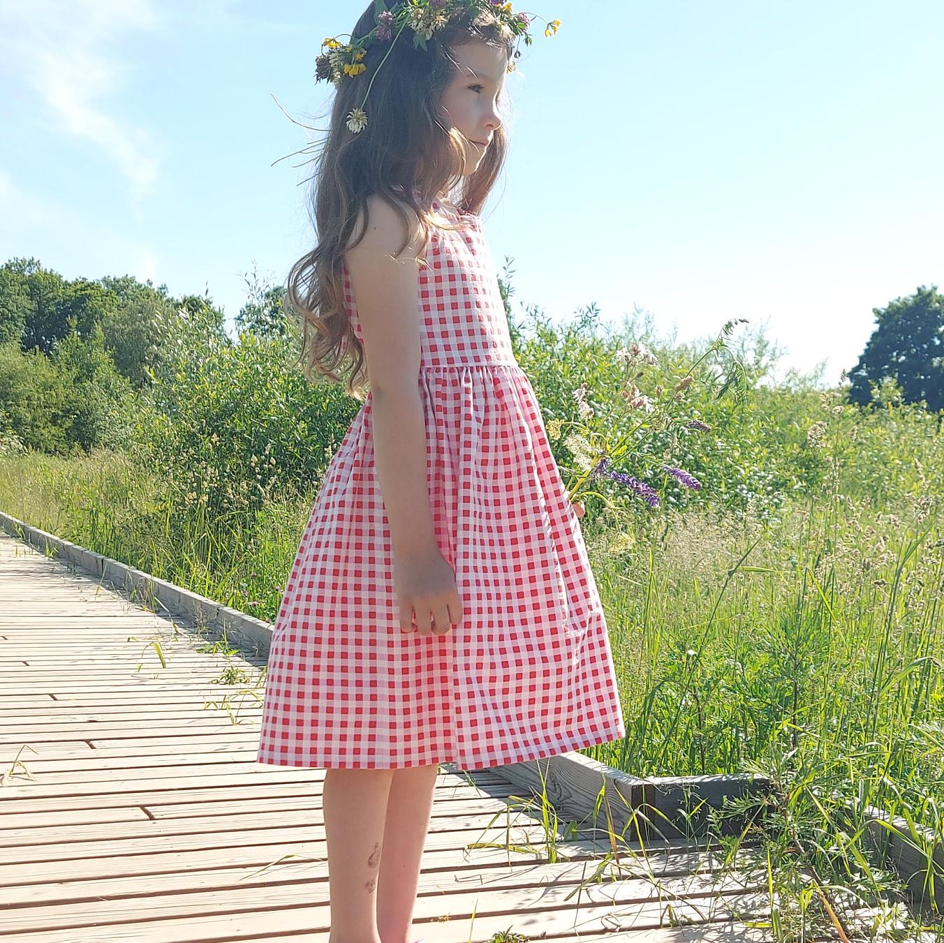 ワンピース petit ribbon dress pattern ribbon pattern dress – BUNNY APARTMENT