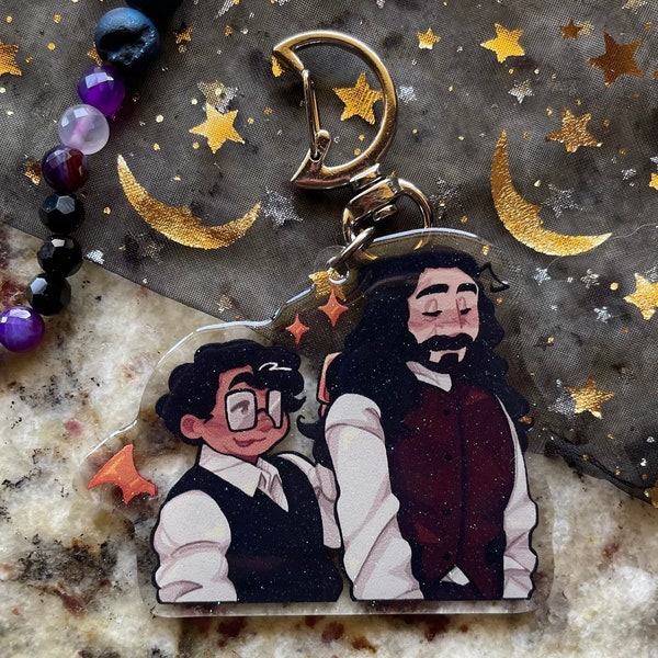 My Dream, My Honor | Nandor and Guillermo (Nandermo) WWDITS Glitter Epoxy Double-sided Charm