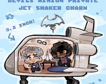 PREORDER | IWTV Armand & Daniel Devils Minion Private Jet Shaker Charm