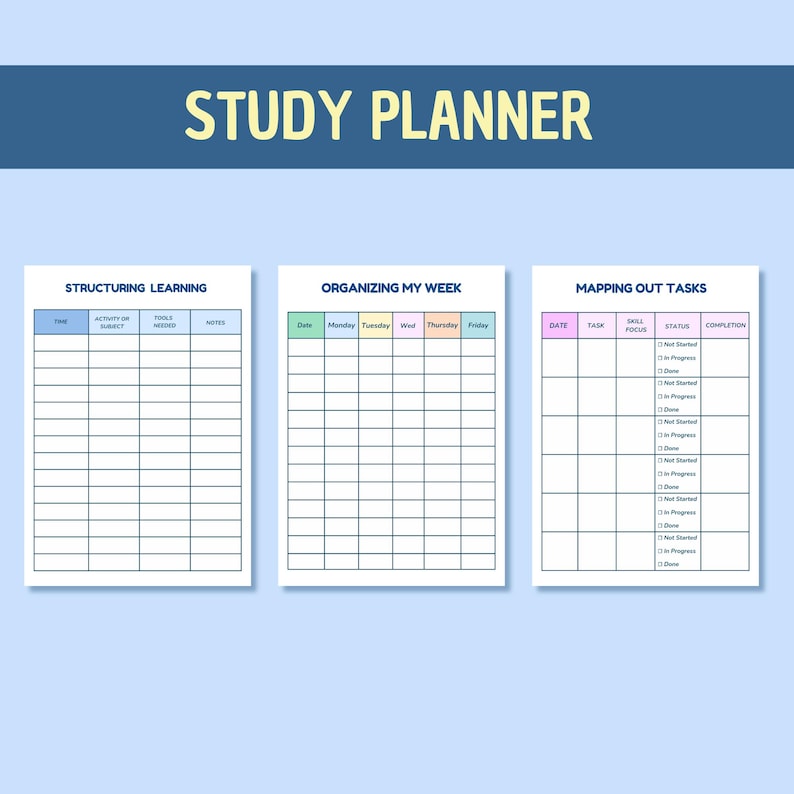Autism Care Progress Planner: Visual Cards, Behavior Tracker (Printable & Digital) image 15