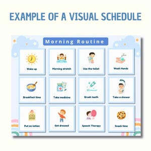 Visual Daily Routine Cards for Autistic & ADHD Children image 13