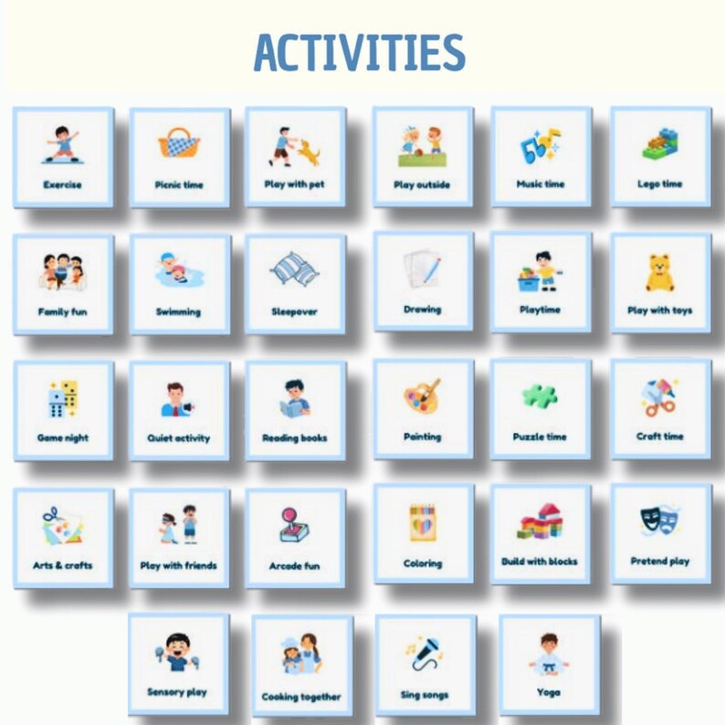 Visual Daily Routine Cards for Autistic & ADHD Children image 6